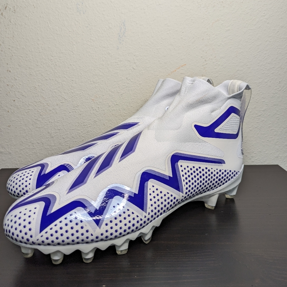 NEW Adidas Freak Ultra 21 Laceless Football Cleats Blue GX8109